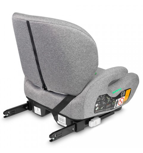 Caretero Irbis - podstawka z oparciem, podwyższenie dla dziecka | Grey Melange